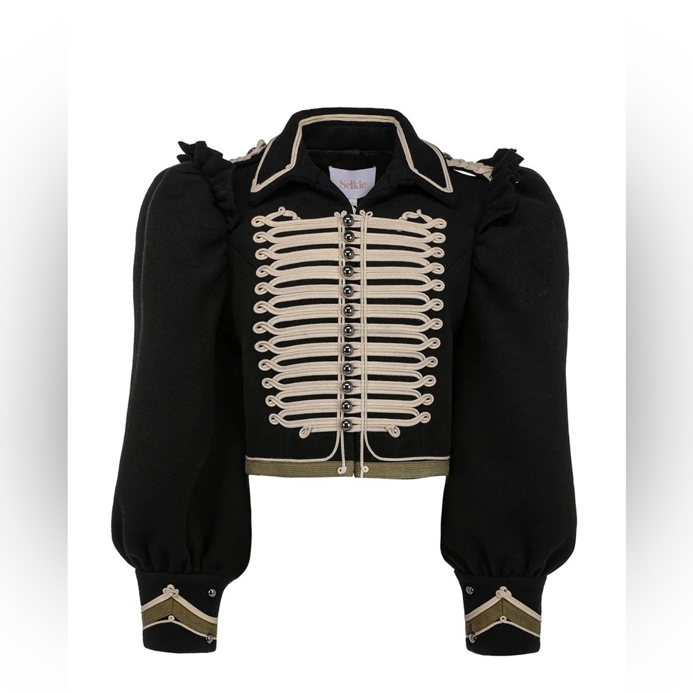 ISO Selkie Sergeant jacket in Caviar